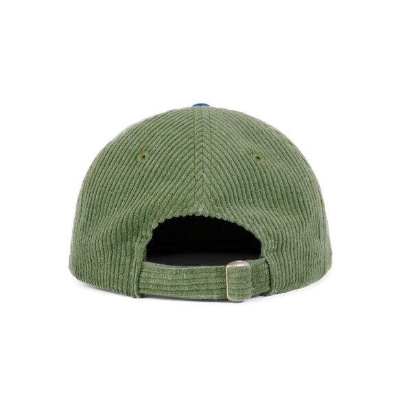 Brain Dead Sludge Twill 6 Panel Hat Cap Corduroy Green NEW - Picture 5 of 10